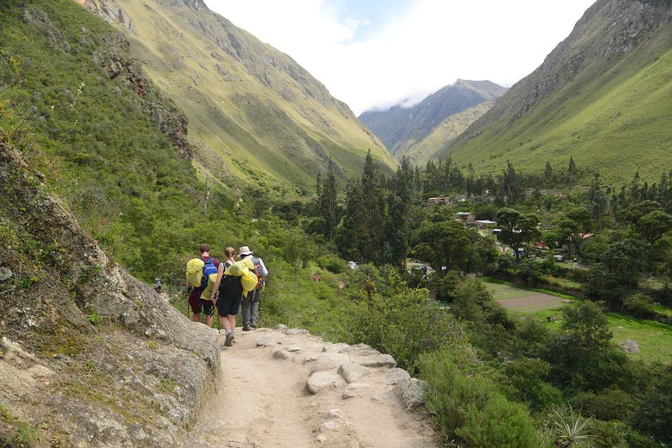 Free download high resolution image - free image free photo free stock image public domain picture  Backpacker walking on Inca Trail to Machu Picchu, Peru