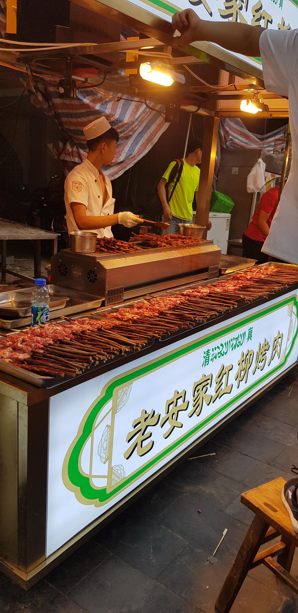 Free download high resolution image - free image free photo free stock image public domain picture  A food stall in a street  in the city of Xian in China, Asia