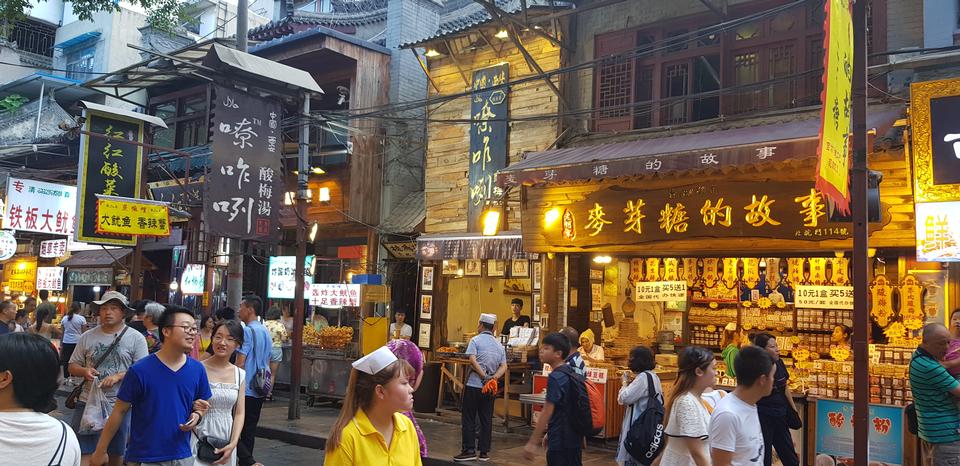 Free download high resolution image - free image free photo free stock image public domain picture  People walking in a street in the city of Xian China