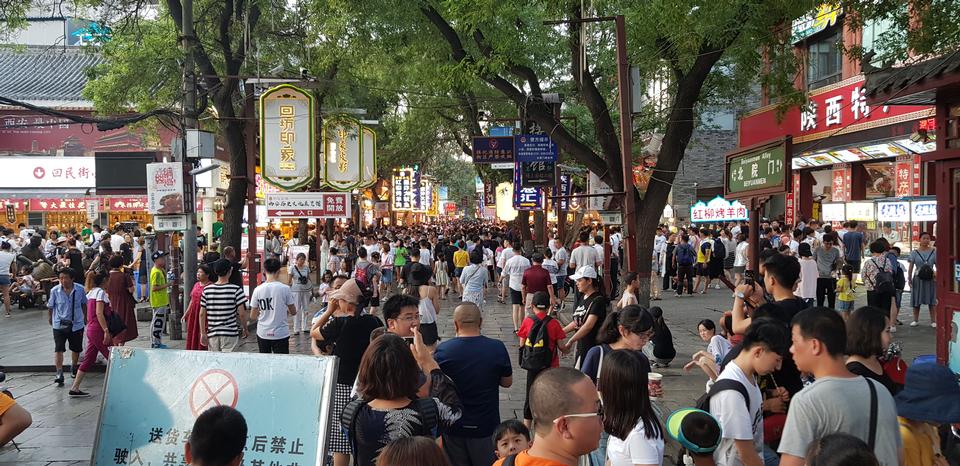 Free download high resolution image - free image free photo free stock image public domain picture  People walking in a street in the city of Xian China