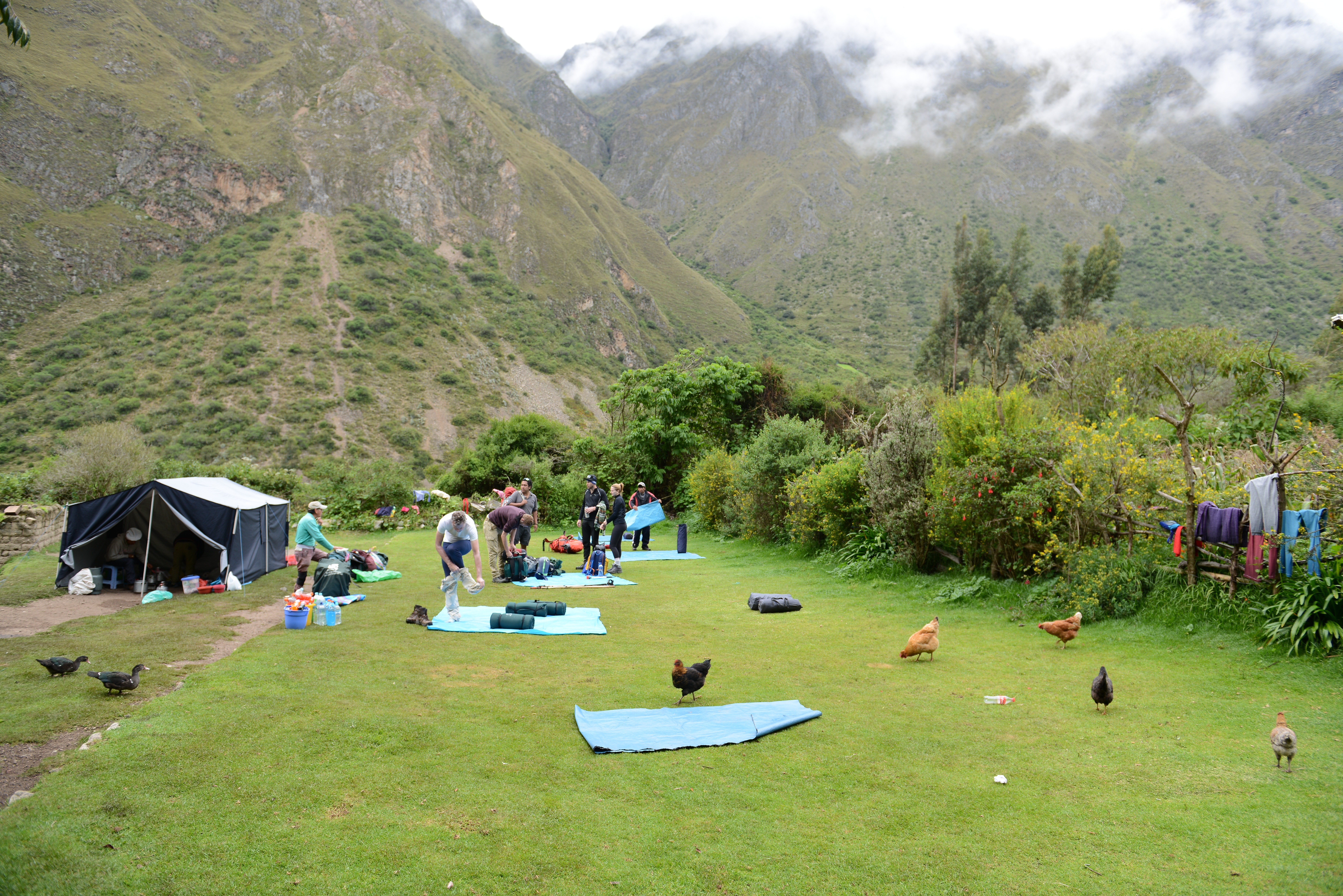 Free download high resolution image - free image free photo free stock image public domain picture -Camp site on Inca Trail, Machu Picchu, Cusco, Peru