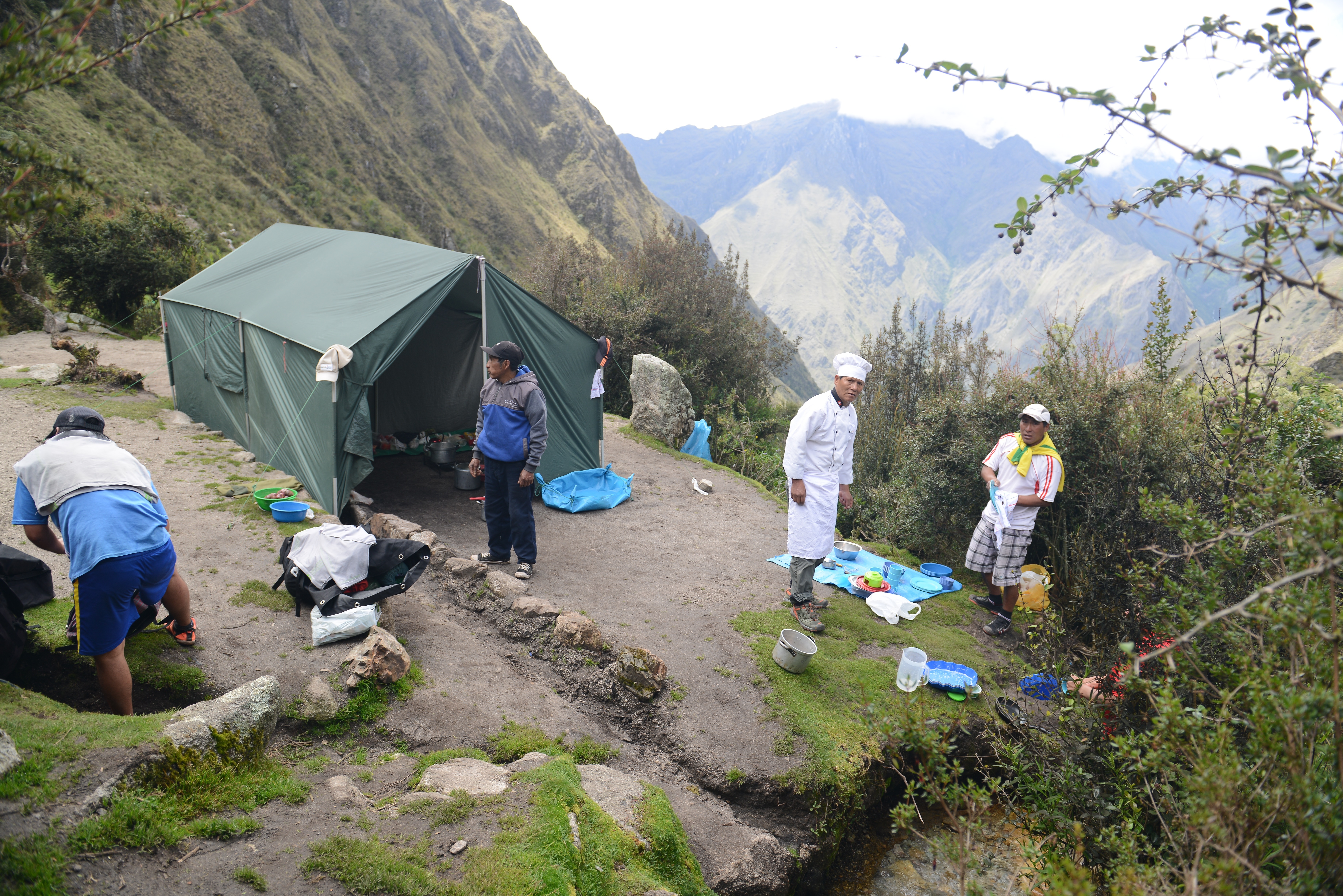 Free download high resolution image - free image free photo free stock image public domain picture -Camp site on Inca Trail, Machu Picchu, Cusco, Peru