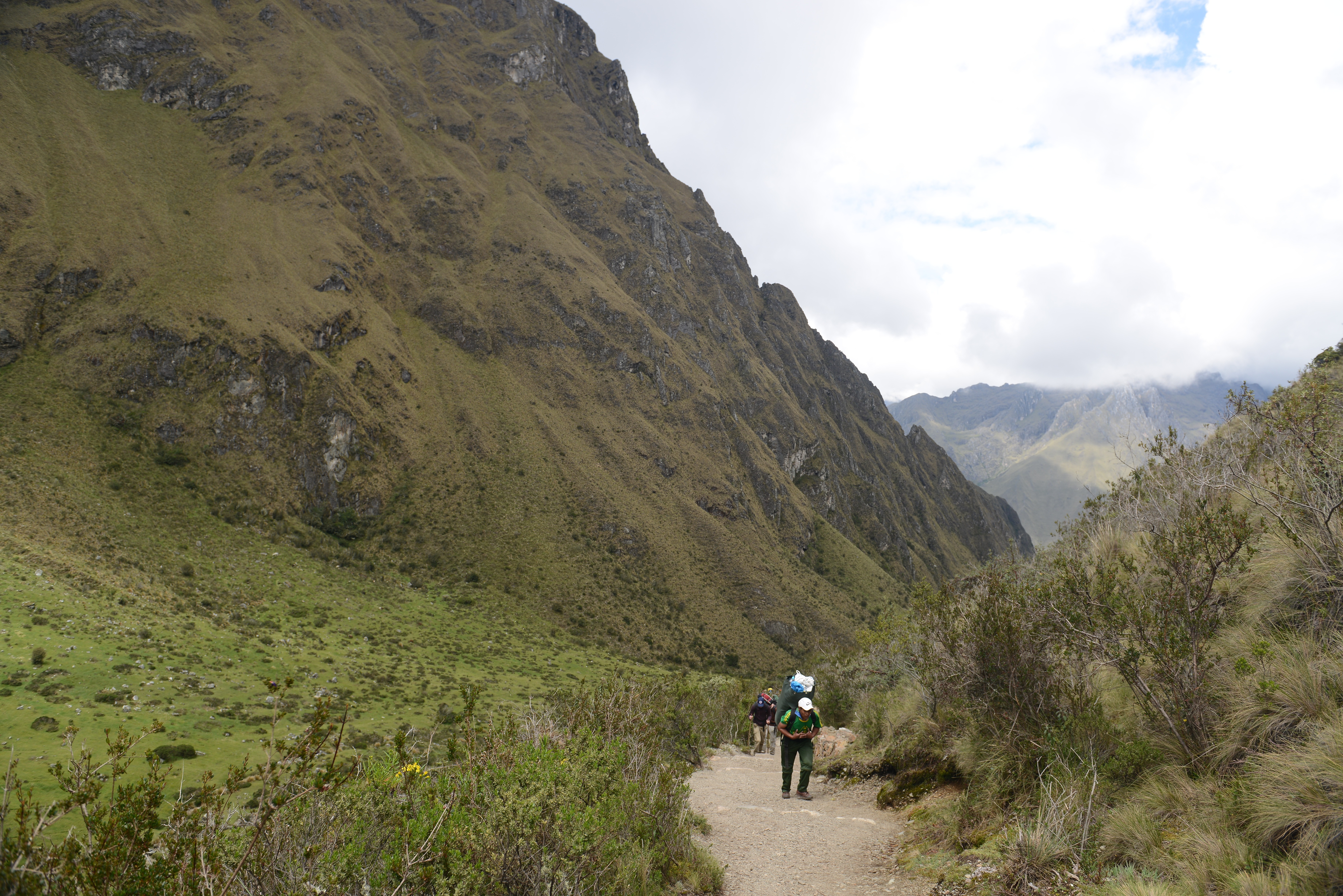 Free download high resolution image - free image free photo free stock image public domain picture -Backpacker walking on Inca Trail to Machu Picchu, Peru