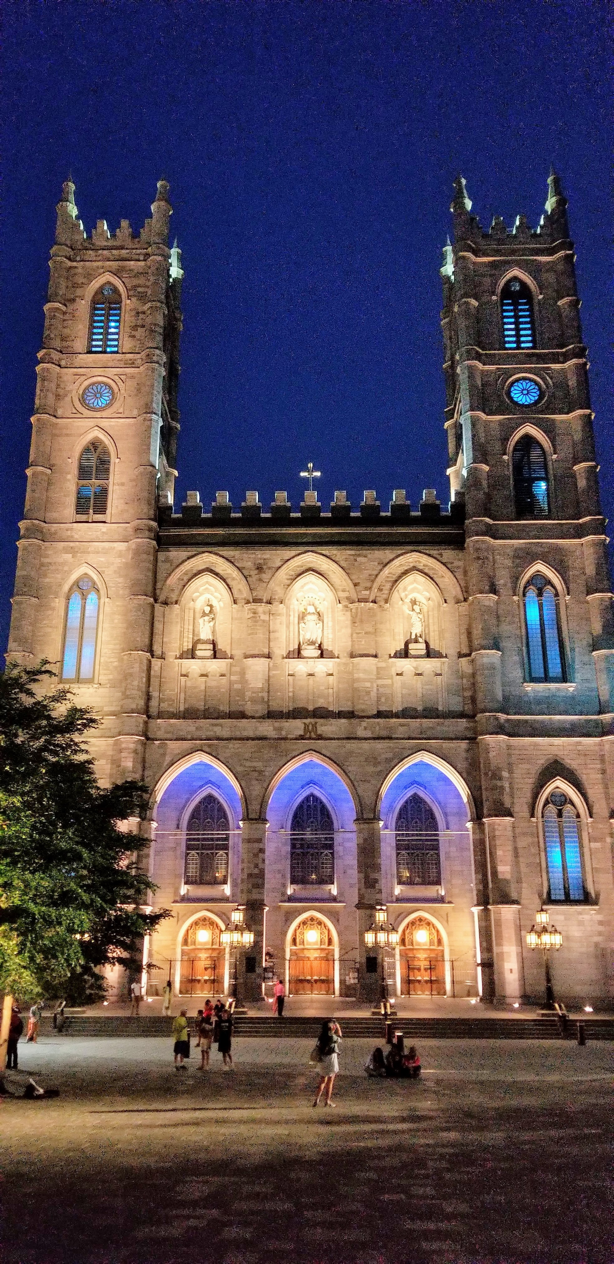 Free download high resolution image - free image free photo free stock image public domain picture -Notre-Dame Basilica at dusk, Montreal