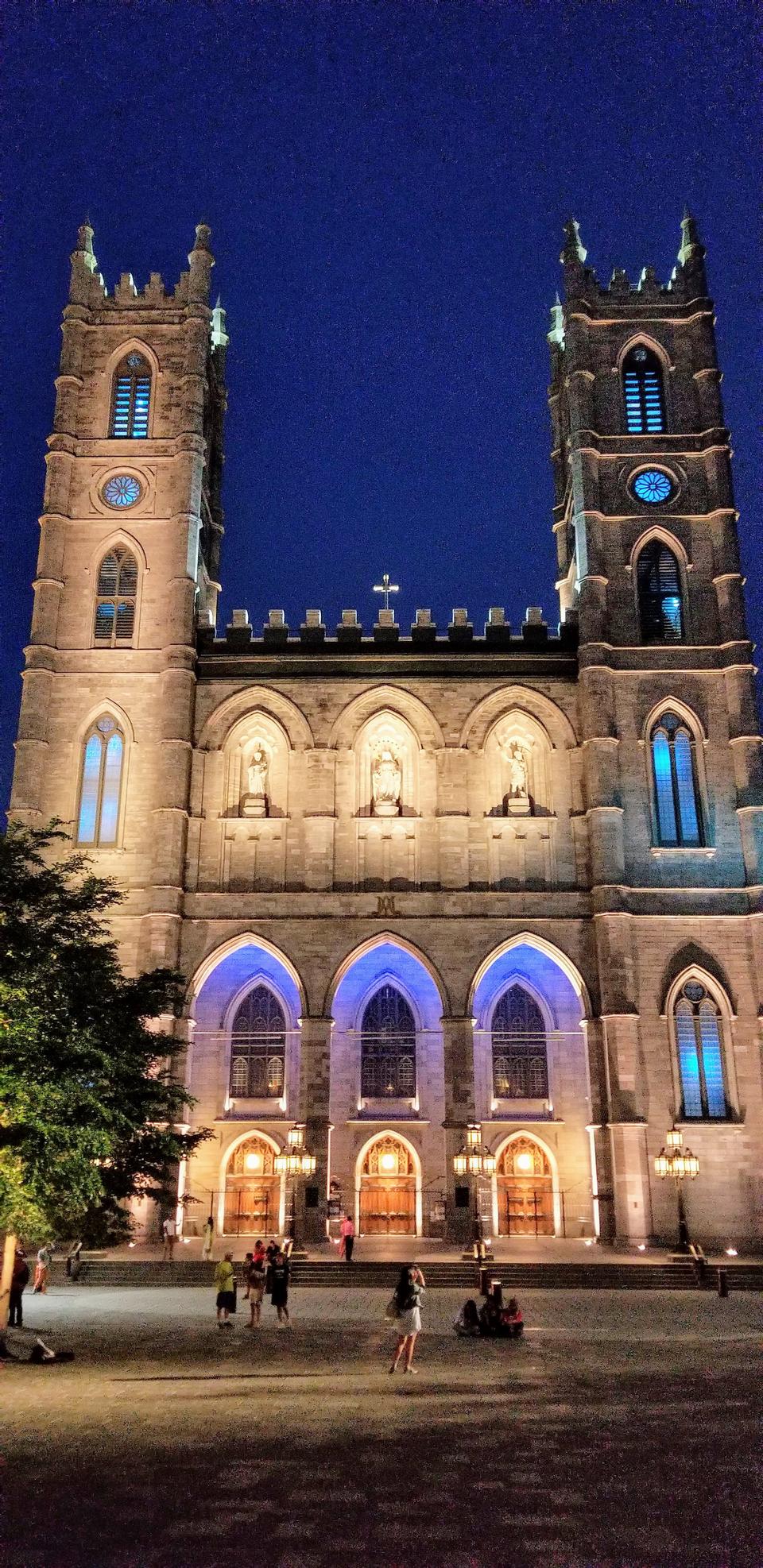 Free download high resolution image - free image free photo free stock image public domain picture  Notre-Dame Basilica at dusk, Montreal