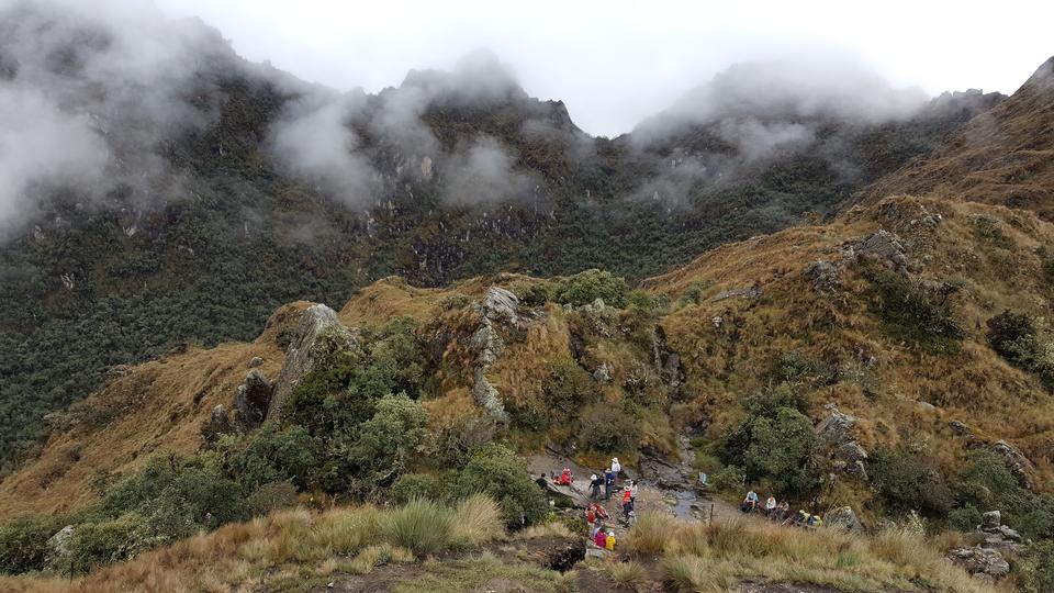 Free download high resolution image - free image free photo free stock image public domain picture  Tourists hiking the Inca Classic Trail in Peru