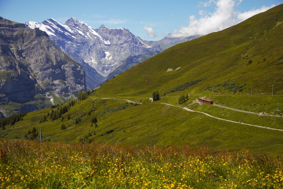 Free download high resolution image - free image free photo free stock image public domain picture  view of the alps surrounding mont blanc and chamonix