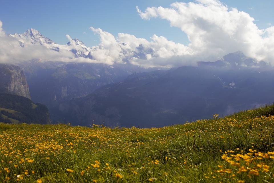 Free download high resolution image - free image free photo free stock image public domain picture  MontBlanc from the Aiguilles Rouges, Chamonix