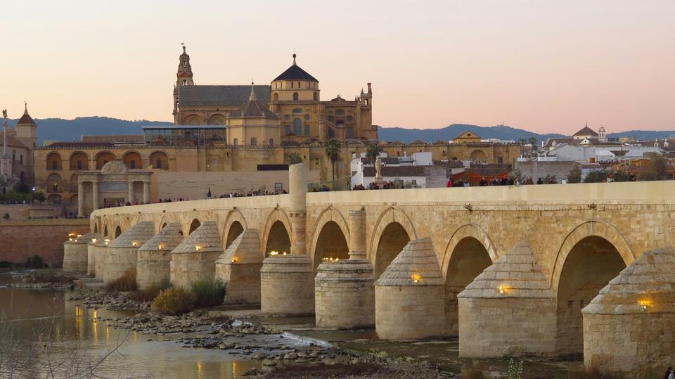 Free download high resolution image - free image free photo free stock image public domain picture  Cordoba, Spain view of the Roman Bridg