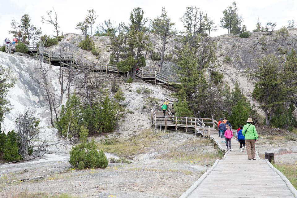 Free download high resolution image - free image free photo free stock image public domain picture  Hiking trail toward Sky Rim, Yellowstone National Park