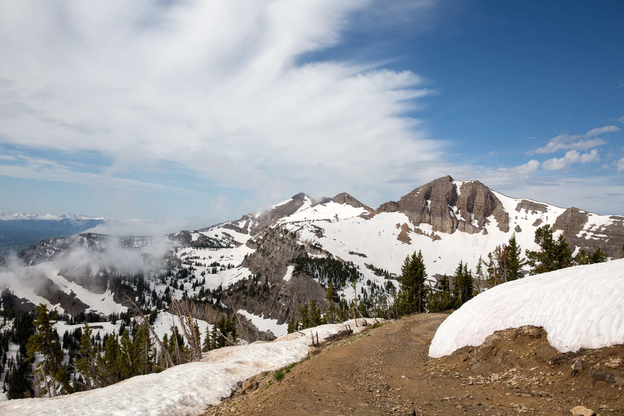 Free download high resolution image - free image free photo free stock image public domain picture -Granite Canyon with snow in Grand Teton National Park