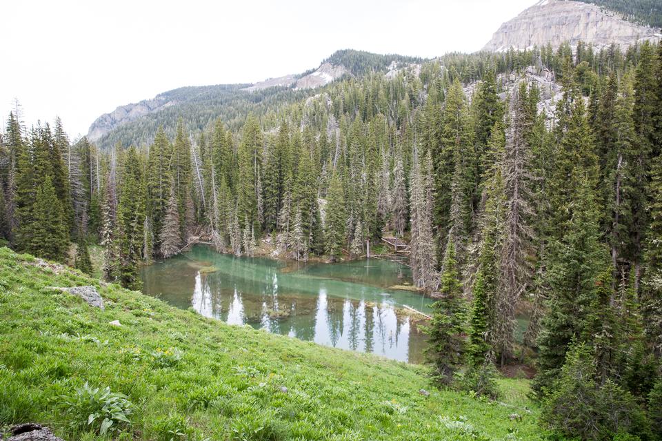 Free download high resolution image - free image free photo free stock image public domain picture  Granite Canyon with lake in Grand Teton National Park