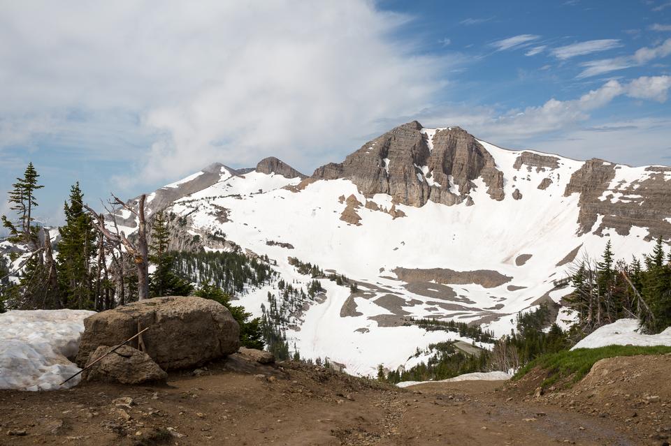 Free download high resolution image - free image free photo free stock image public domain picture  Granite Canyon with snow in Grand Teton National Park