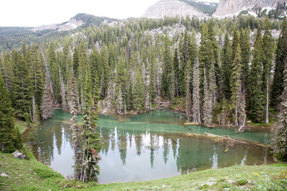 Free download high resolution image - free image free photo free stock image public domain picture  Granite Canyon with lake in Grand Teton National Park