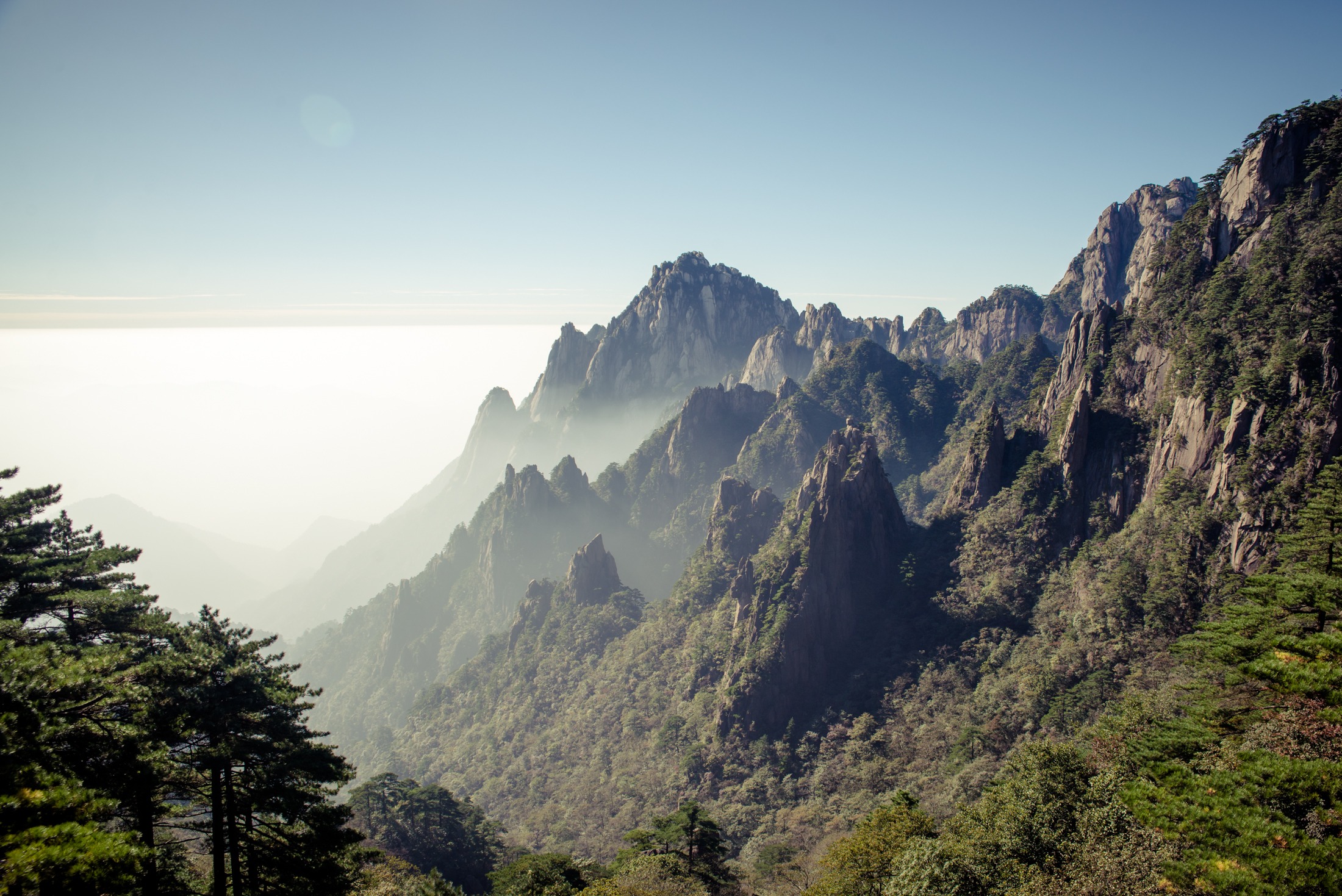 Free download high resolution image - free image free photo free stock image public domain picture -huangshan mountain Cloud Sea Scenery, East China`s Anhui Province