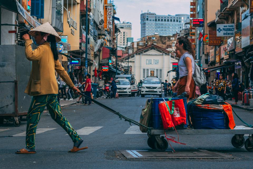 Free download high resolution image - free image free photo free stock image public domain picture  View of a busy street on a weekday in Hanoi, Vietnam