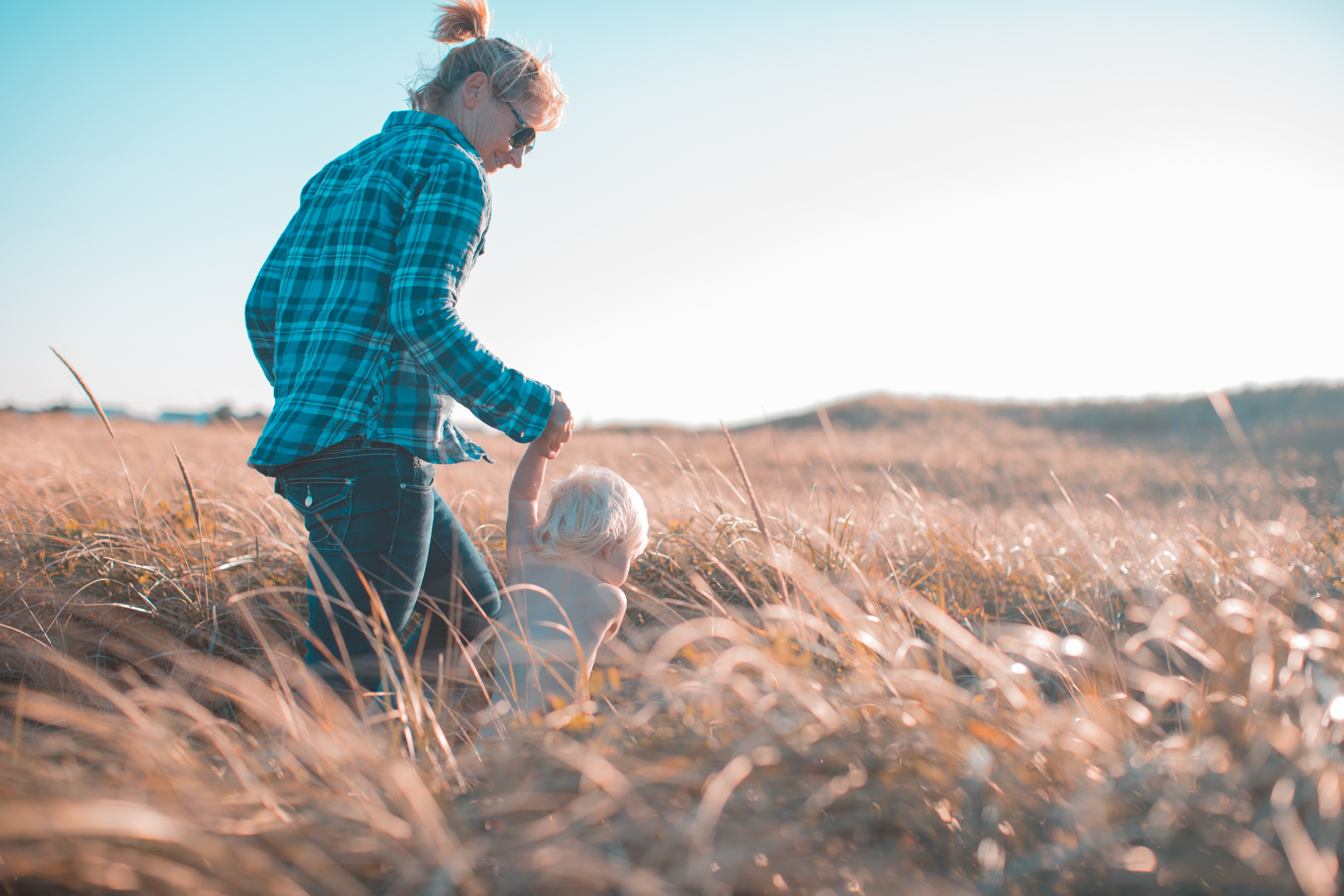 Free download high resolution image - free image free photo free stock image public domain picture -Happy mother and baby walking in meadow