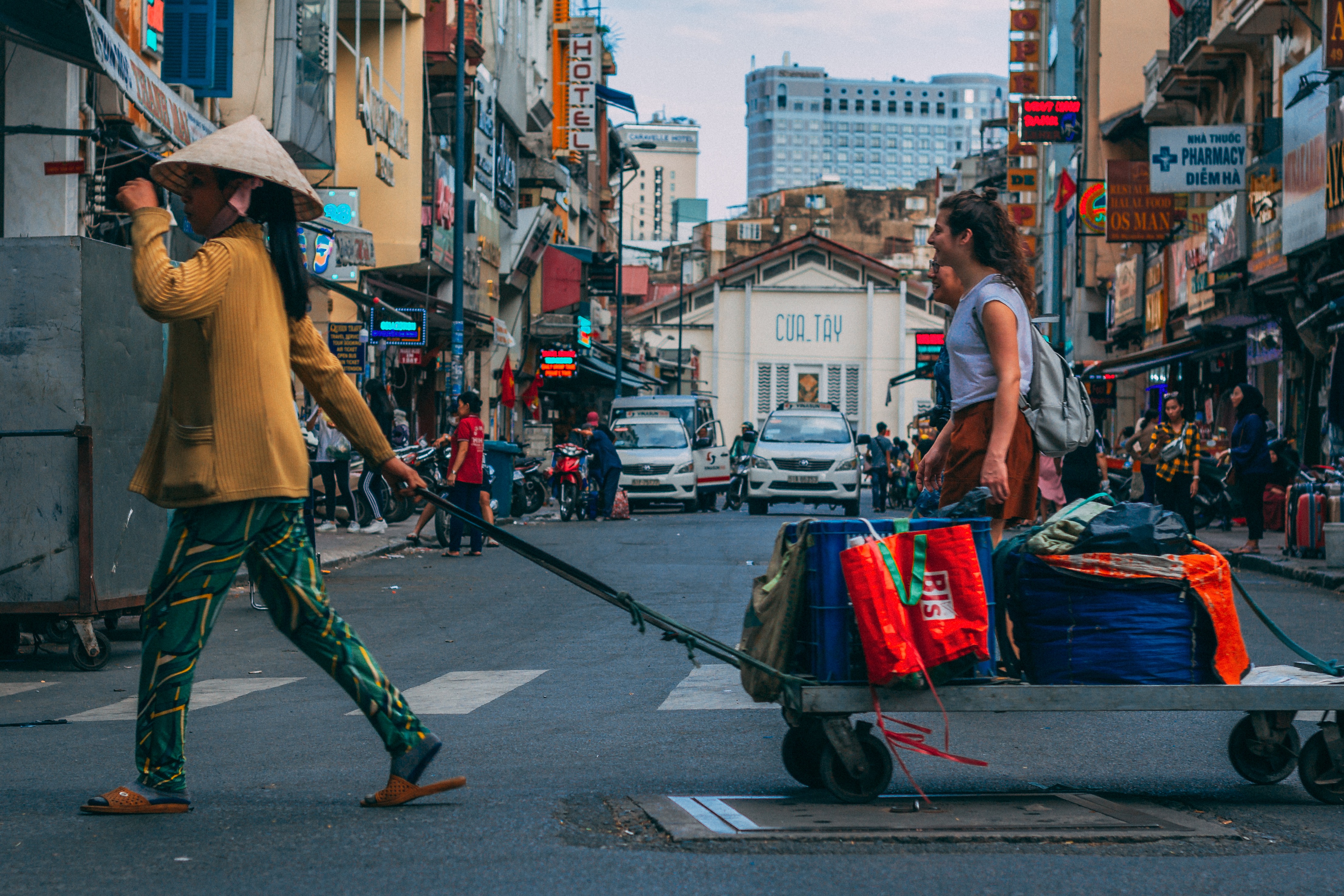 Free download high resolution image - free image free photo free stock image public domain picture -View of a busy street on a weekday in Hanoi, Vietnam