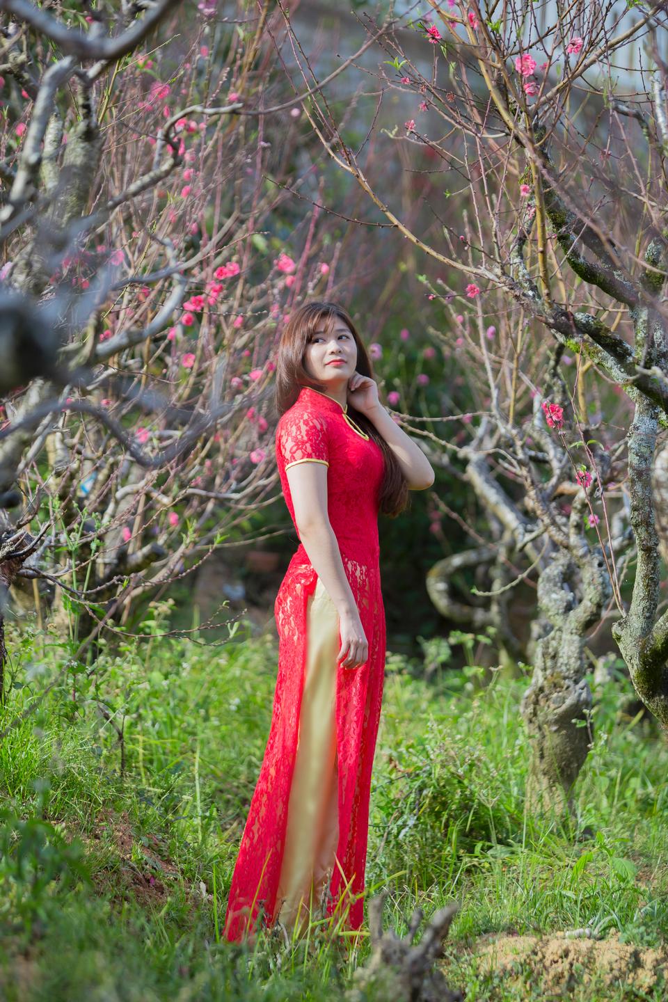 Free download high resolution image - free image free photo free stock image public domain picture  beautiful young Chinese girl smiling in spring garden