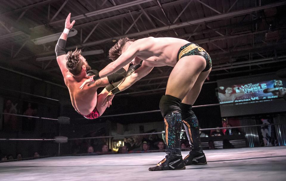 Free download high resolution image - free image free photo free stock image public domain picture  Two Men Battle for Control in Wrestling Match