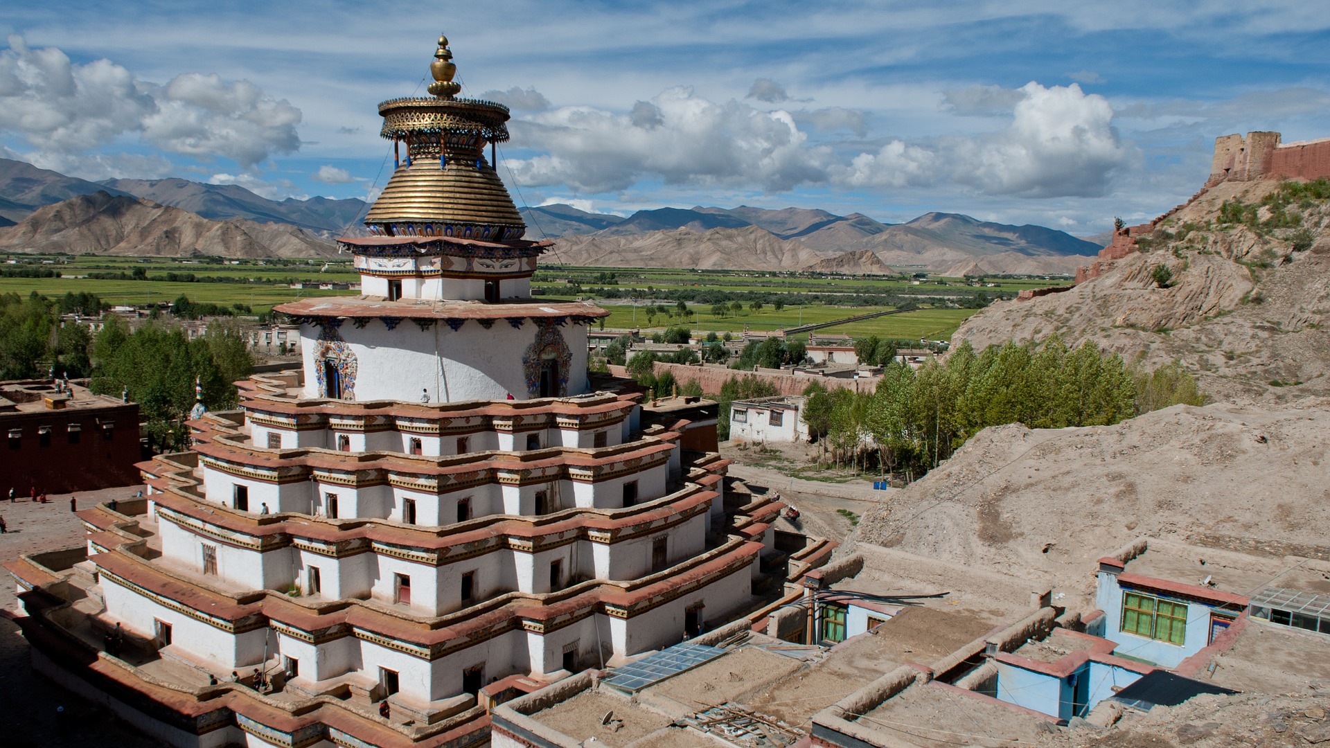 Free download high resolution image - free image free photo free stock image public domain picture -The Buddhist Kumbum chorten in Gyantse in the Tibet