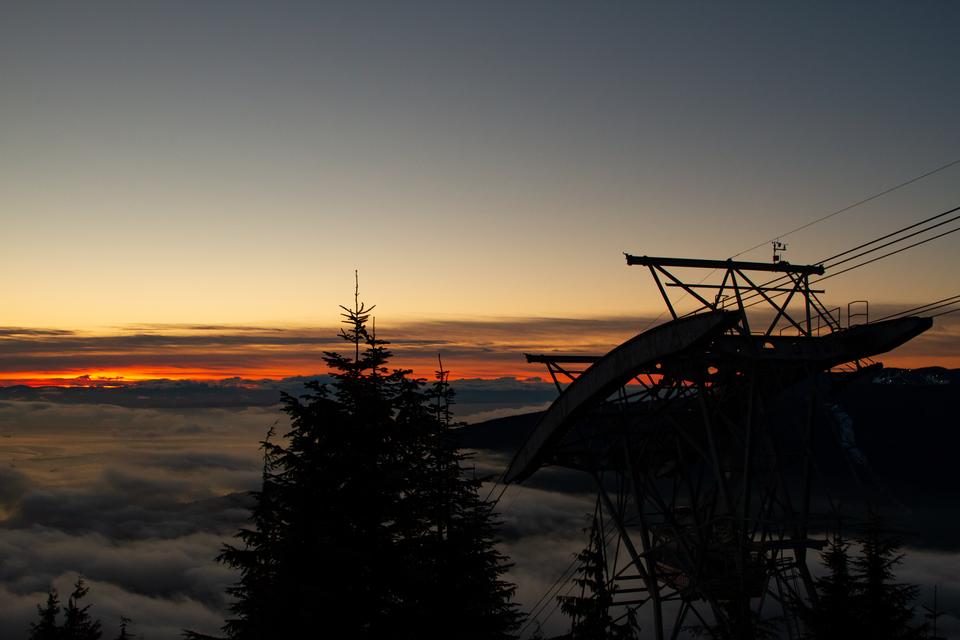 Free download high resolution image - free image free photo free stock image public domain picture  Sunset at Grouse Mountain, Vancouver, BC