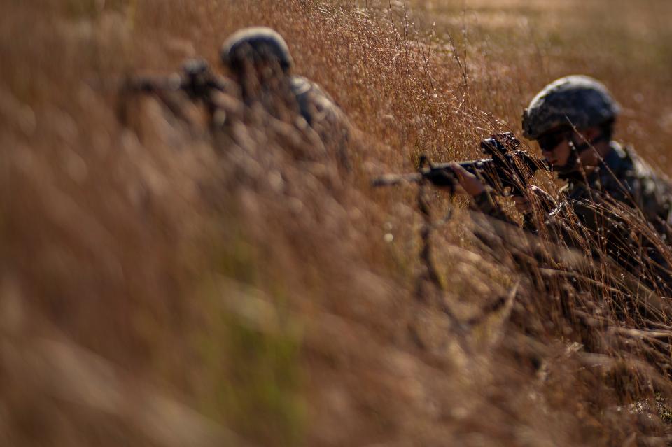 Free download high resolution image - free image free photo free stock image public domain picture  Soldier hidden into spruce branches on forest territory