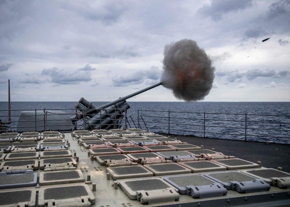 Free download high resolution image - free image free photo free stock image public domain picture  guided-missile cruiser live-fire exercise