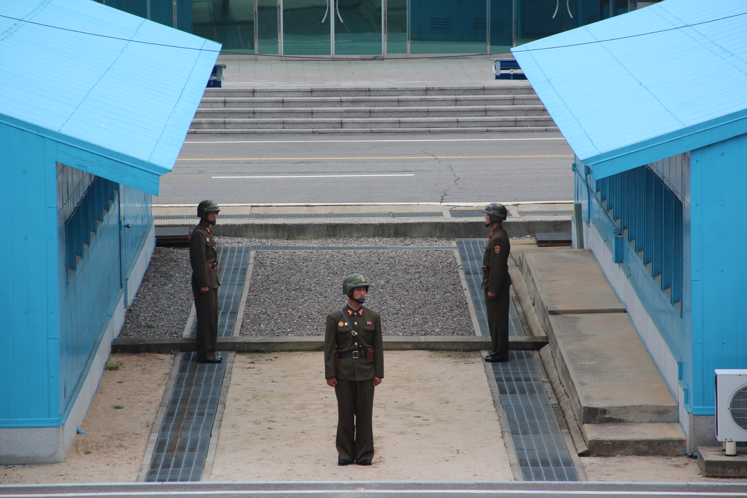 Free download high resolution image - free image free photo free stock image public domain picture -Guards looking across the border in the demilitarized zone