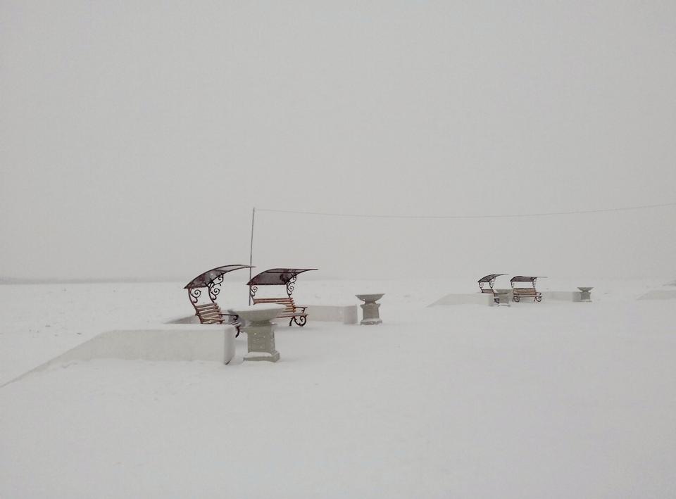 Free download high resolution image - free image free photo free stock image public domain picture  Two Black Metal Chairs covered in Snow