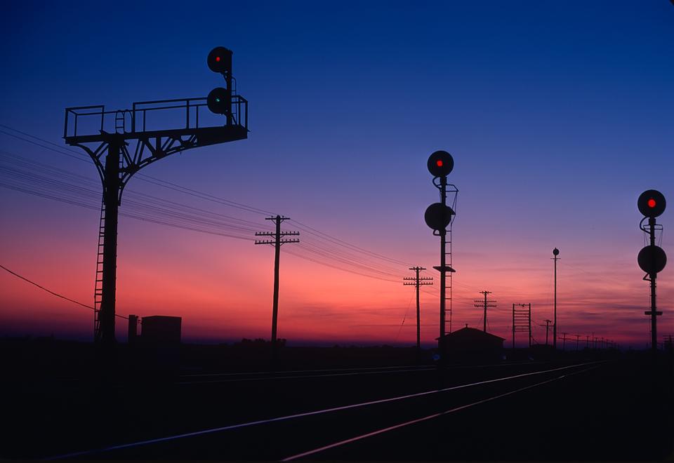 Free download high resolution image - free image free photo free stock image public domain picture  A train on the railroad tracks during sunrise