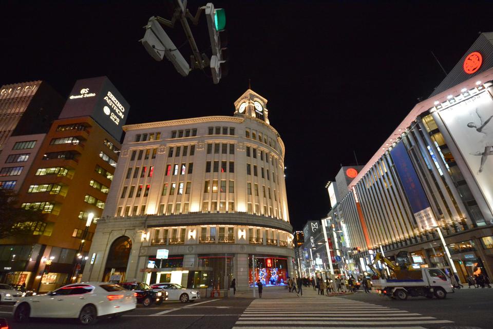 Free download high resolution image - free image free photo free stock image public domain picture  Ginza shopping district in Tokyo, Japan