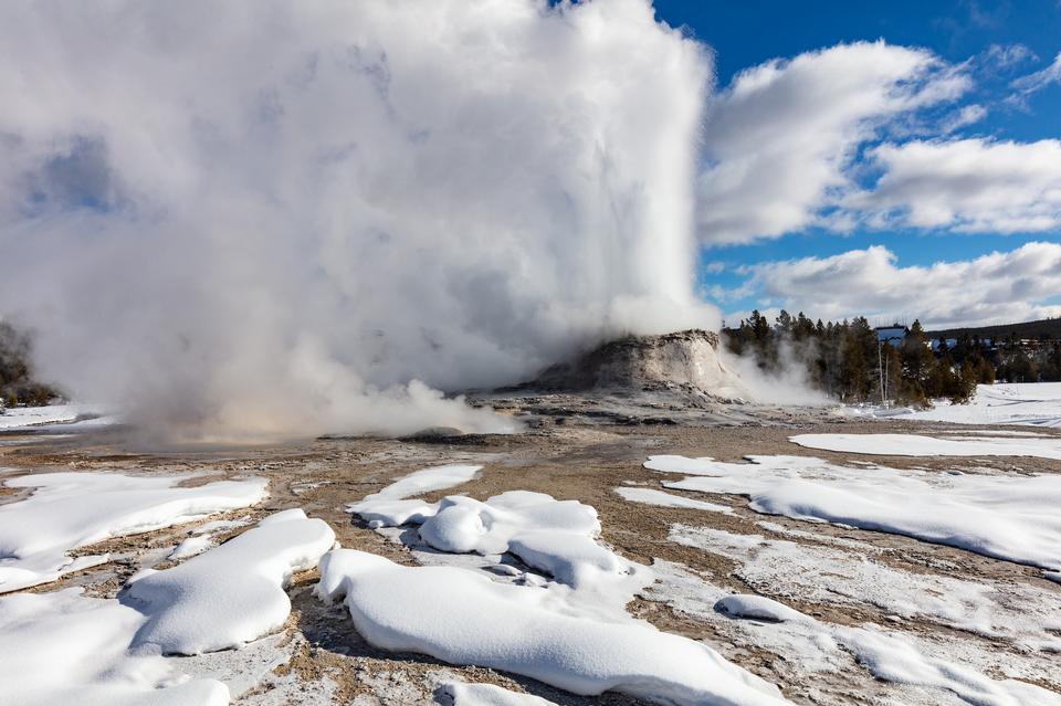 Free download high resolution image - free image free photo free stock image public domain picture  Old Faithful Geyser Eruption in Yellowstone National Park