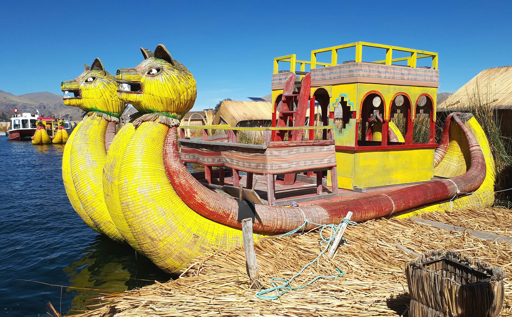 Free download high resolution image - free image free photo free stock image public domain picture -The floating and tourist Islands of lake Titicaca