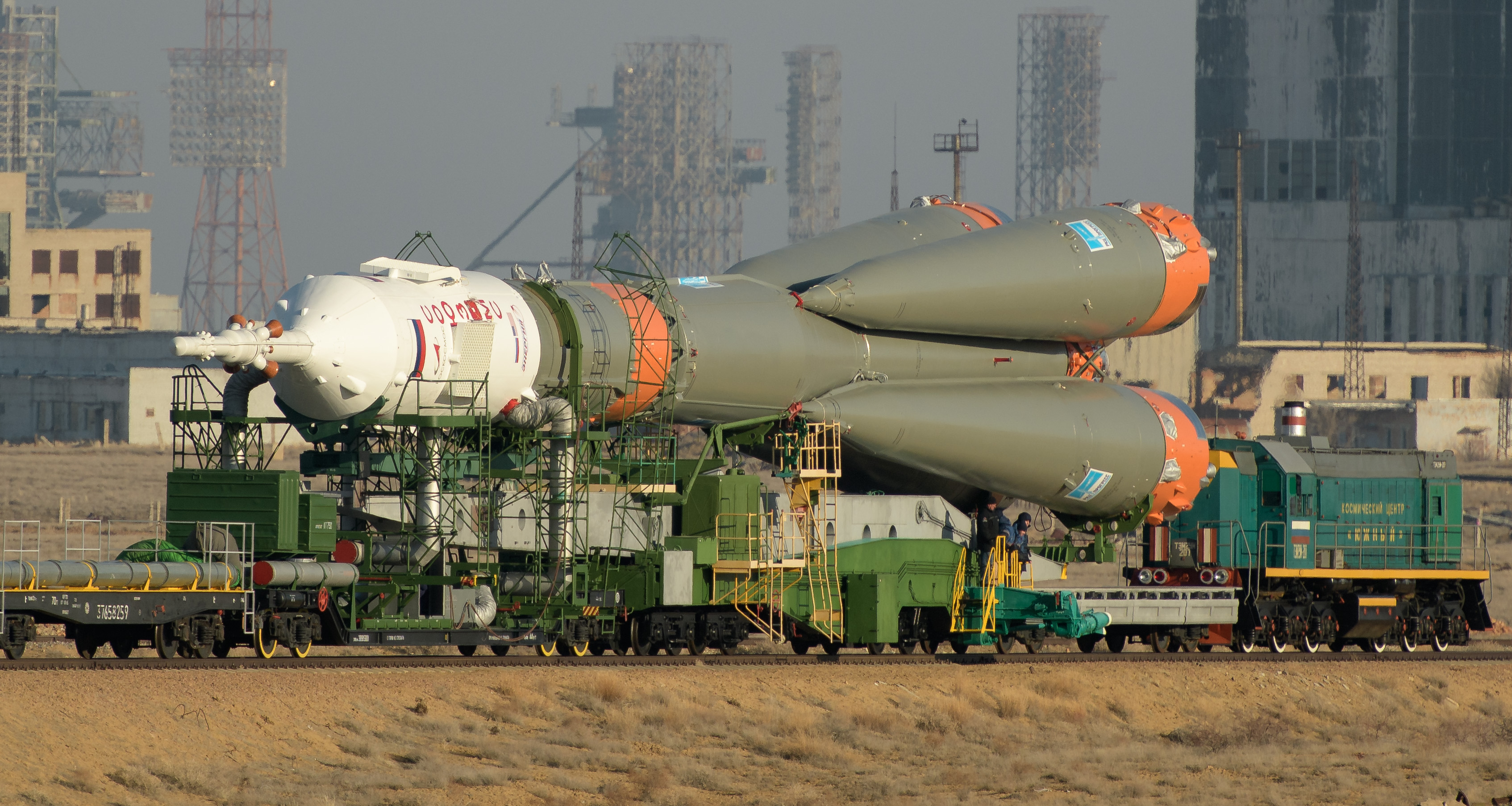 Free download high resolution image - free image free photo free stock image public domain picture -The Soyuz rocket is transported by train to the launch pad