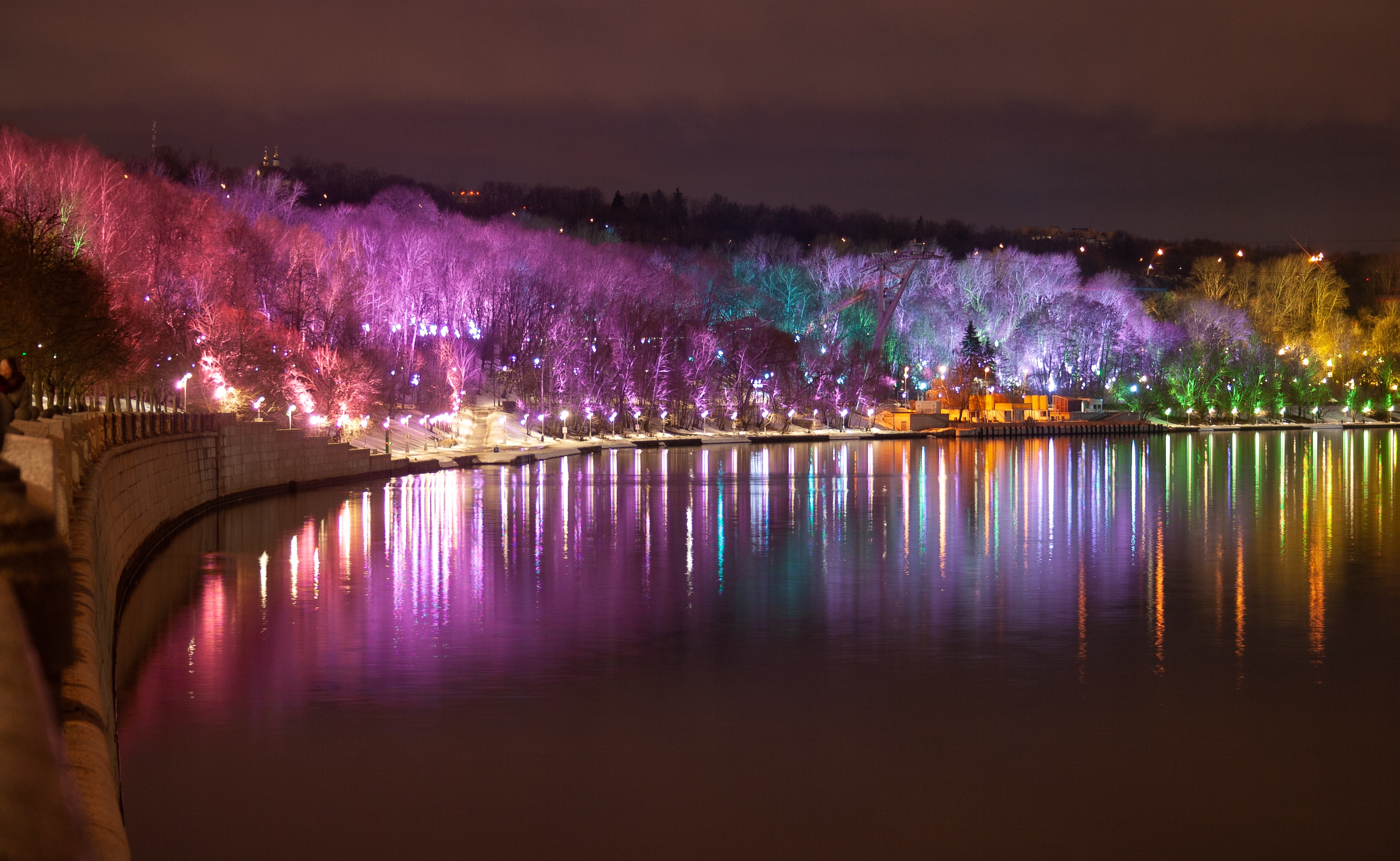 Free download high resolution image - free image free photo free stock image public domain picture -Beautiful lights at night with cherry blossoms