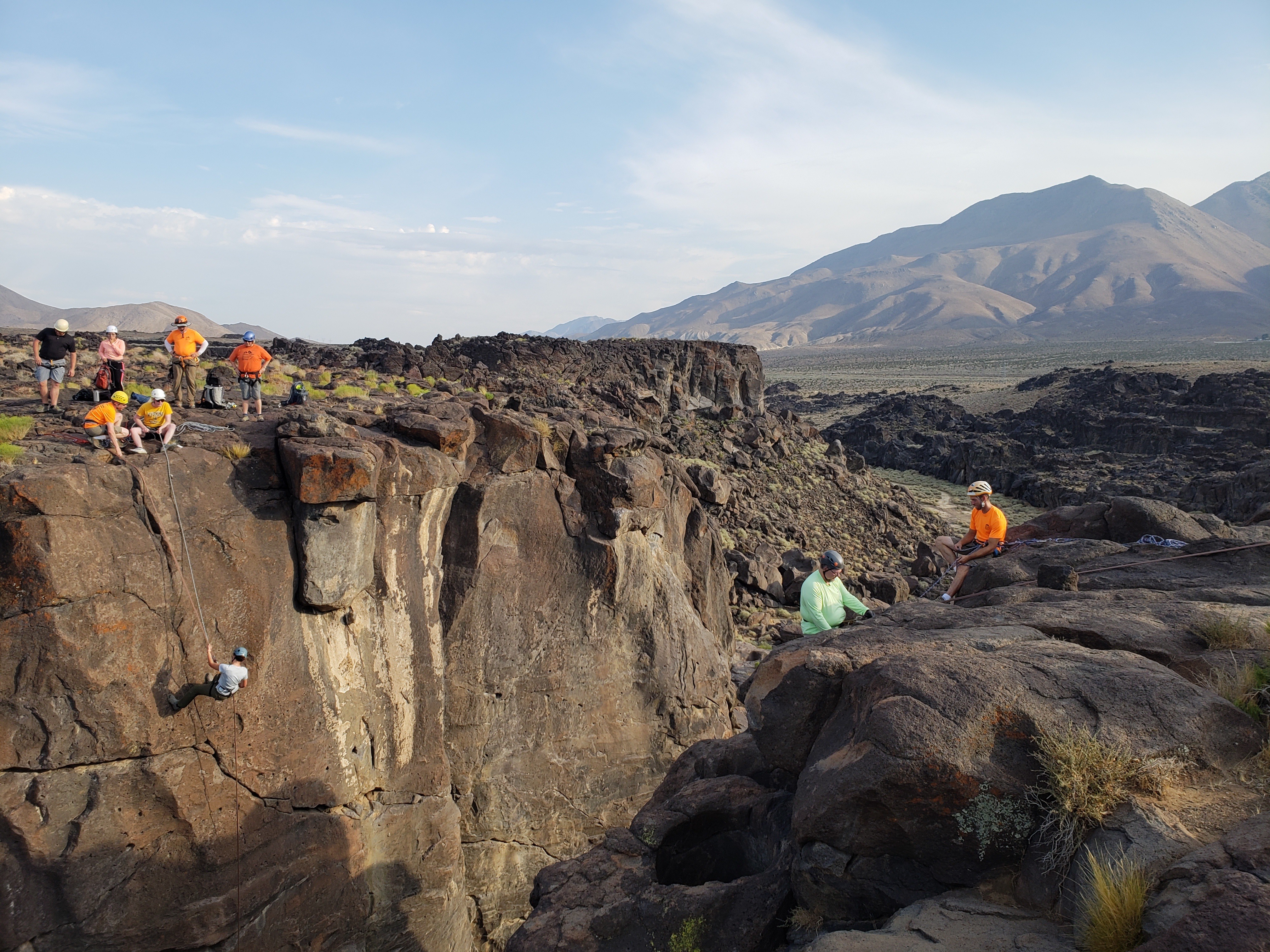 Free download high resolution image - free image free photo free stock image public domain picture -Rappelling at Fossil Falls in the Ridgecrest Field