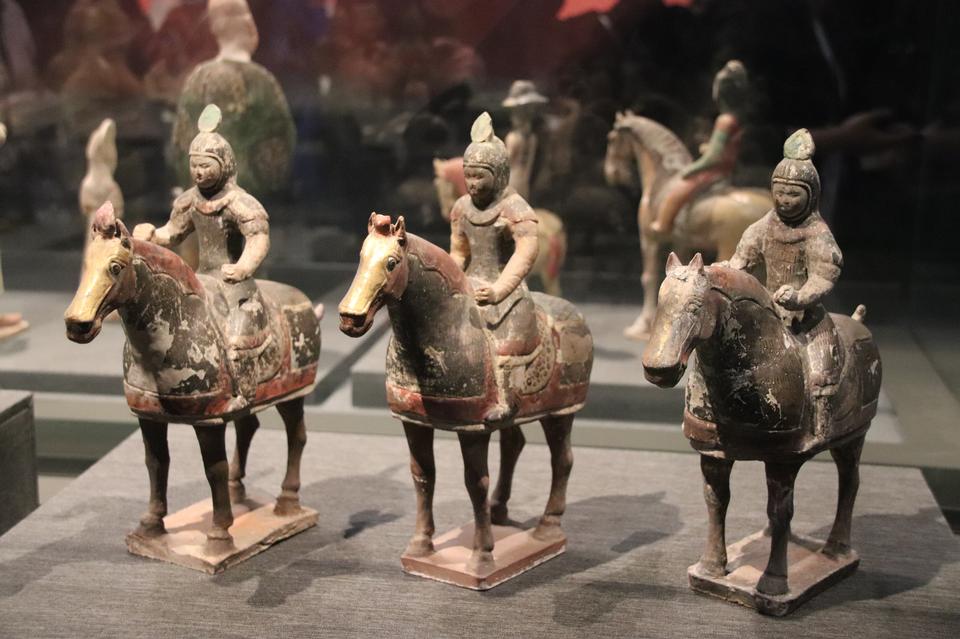 Free download high resolution image - free image free photo free stock image public domain picture  Tang Pottery Warriors on Horseback