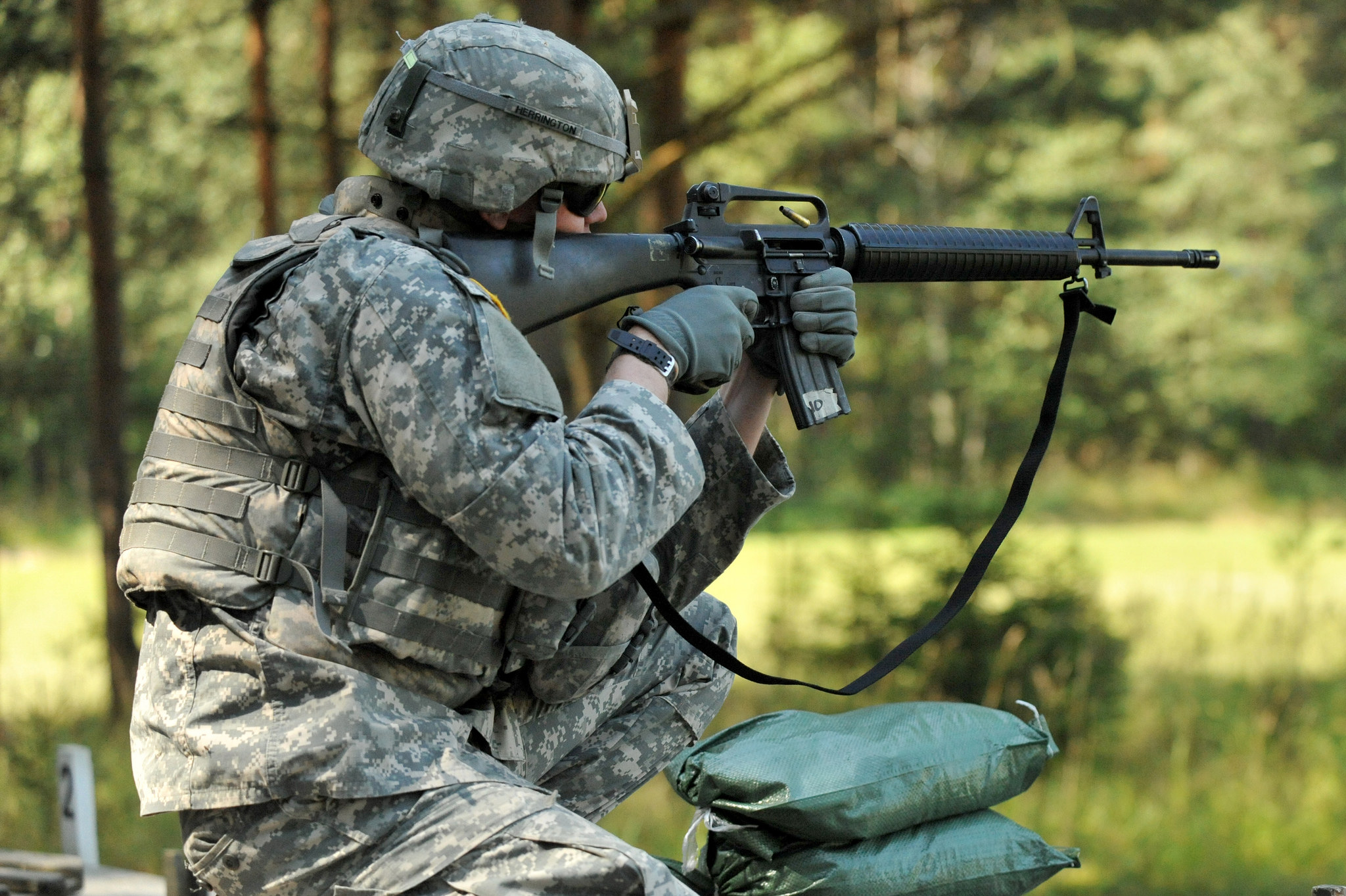 Free download high resolution image - free image free photo free stock image public domain picture -U.S. Army soldier fires his weapon