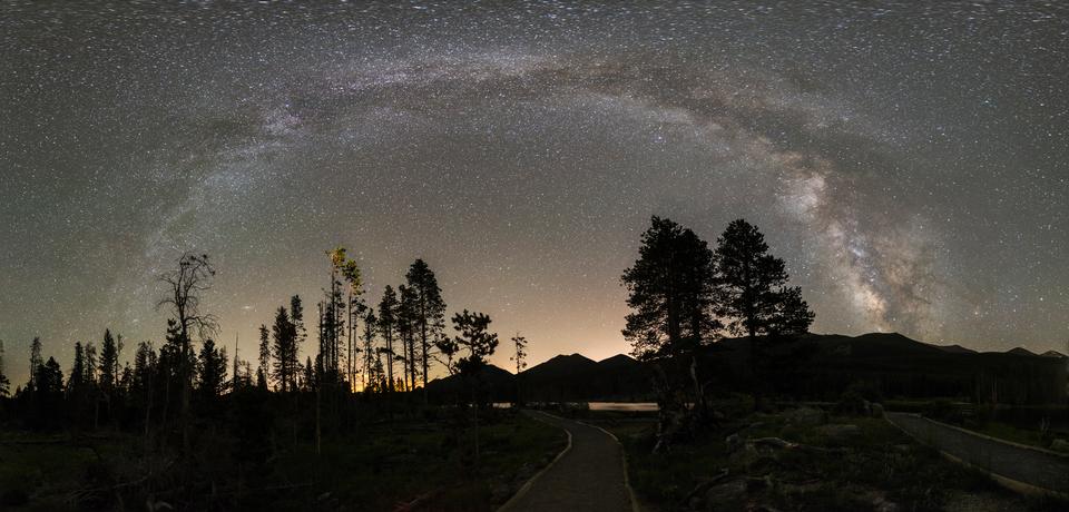 Free download high resolution image - free image free photo free stock image public domain picture  Milky Way Over Rocky Mountain National Park