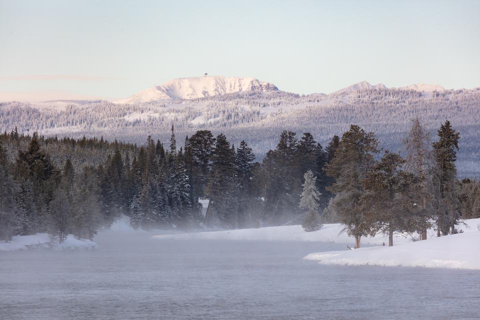 Free download high resolution image - free image free photo free stock image public domain picture  Sawtell Peak rises above the Madison River on Riverside Drive