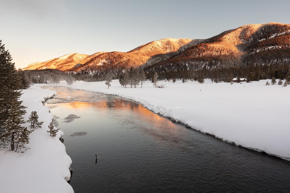 Free download high resolution image - free image free photo free stock image public domain picture  Sunrise over the Madison River