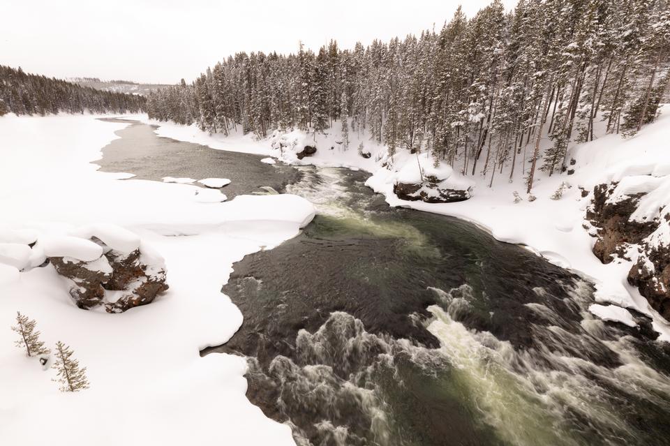 Free download high resolution image - free image free photo free stock image public domain picture  Yellowstone River viewed from the Canyon Bridge