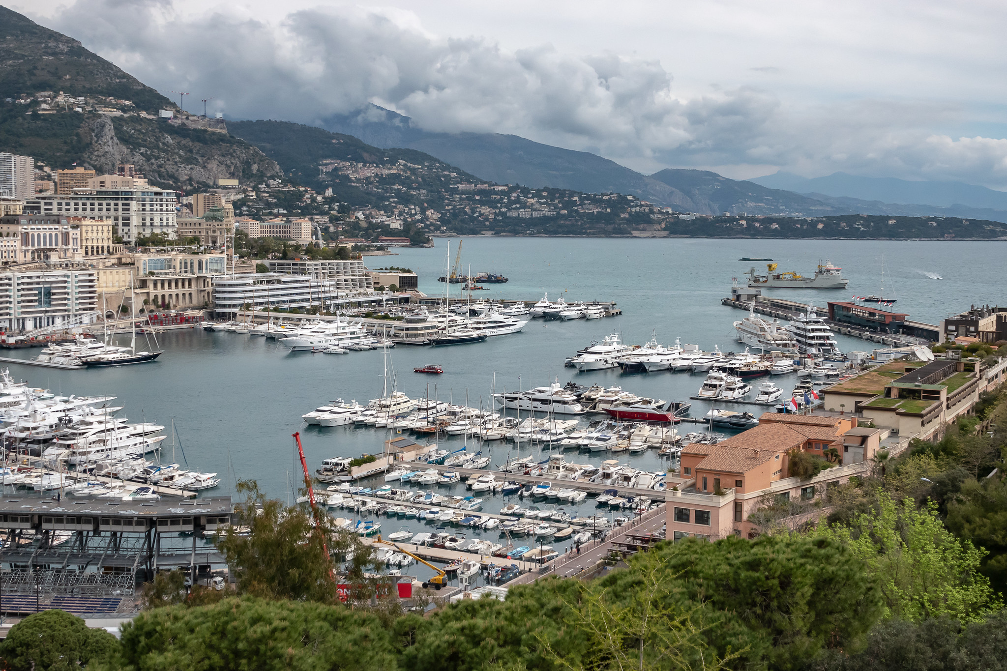 Free download high resolution image - free image free photo free stock image public domain picture -Yachts in bay near houses and hotels, Fontvielle, Monte-Carlo