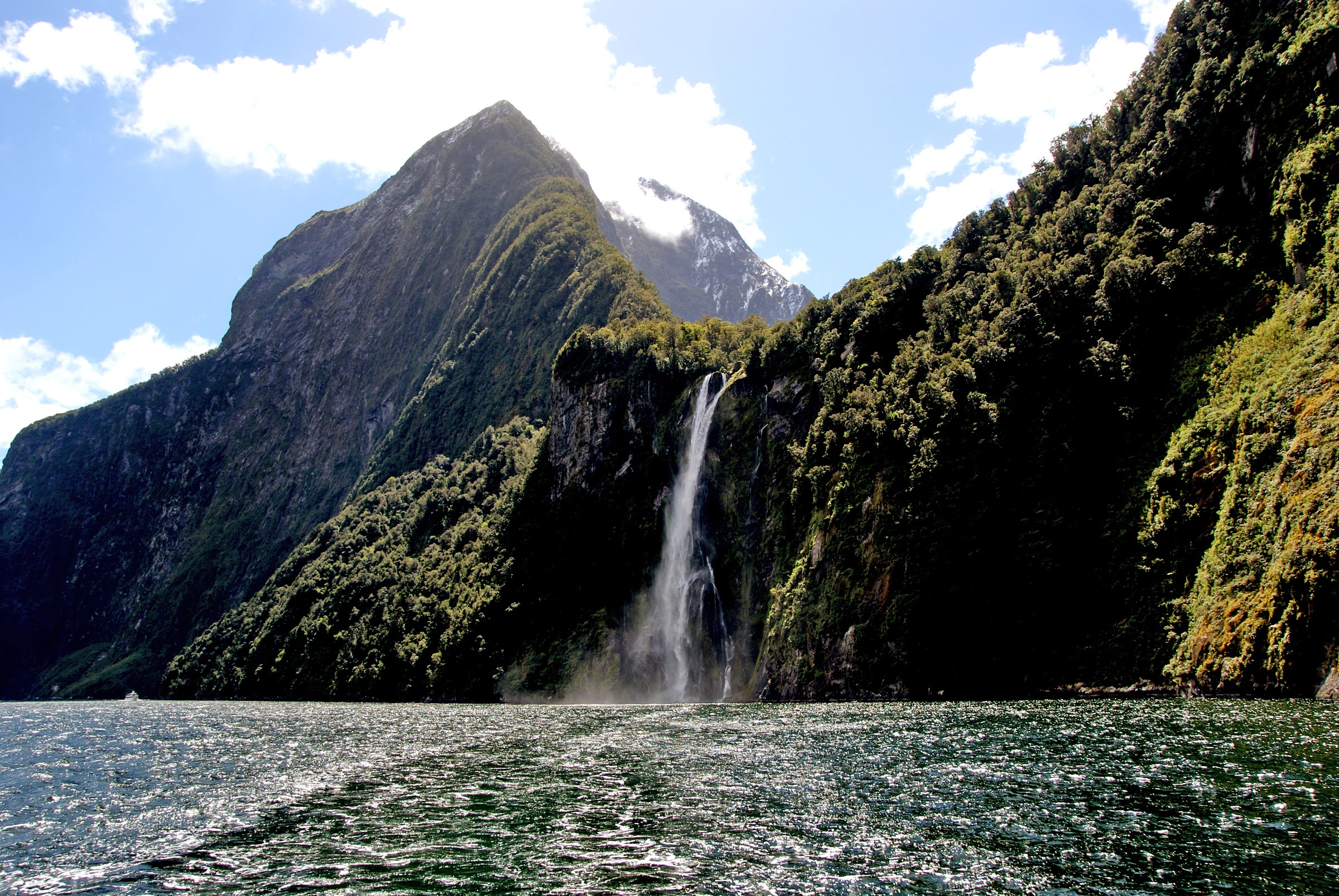 Free download high resolution image - free image free photo free stock image public domain picture -Stirling Falls on Milford Sound, Southland, New Zealand