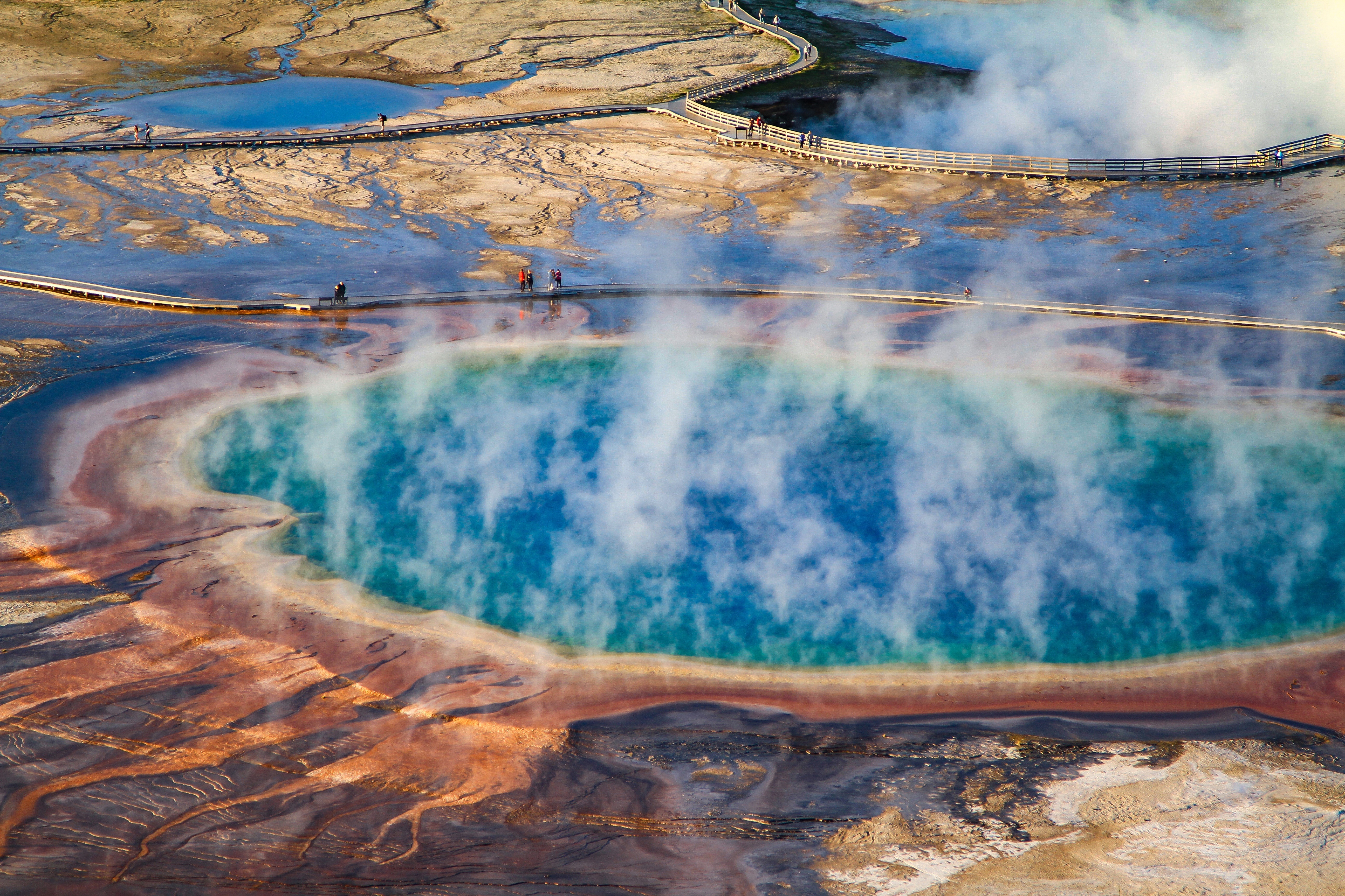 Free download high resolution image - free image free photo free stock image public domain picture -Grand Prismatic Spring, Yellowstone National Park