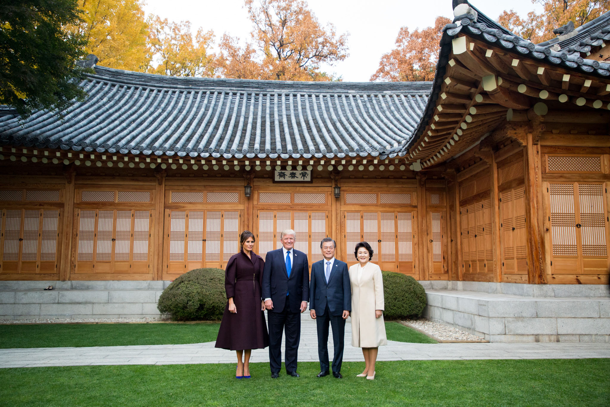 Free download high resolution image - free image free photo free stock image public domain picture -President Trump and First Lady Melania Trump visit South Korea