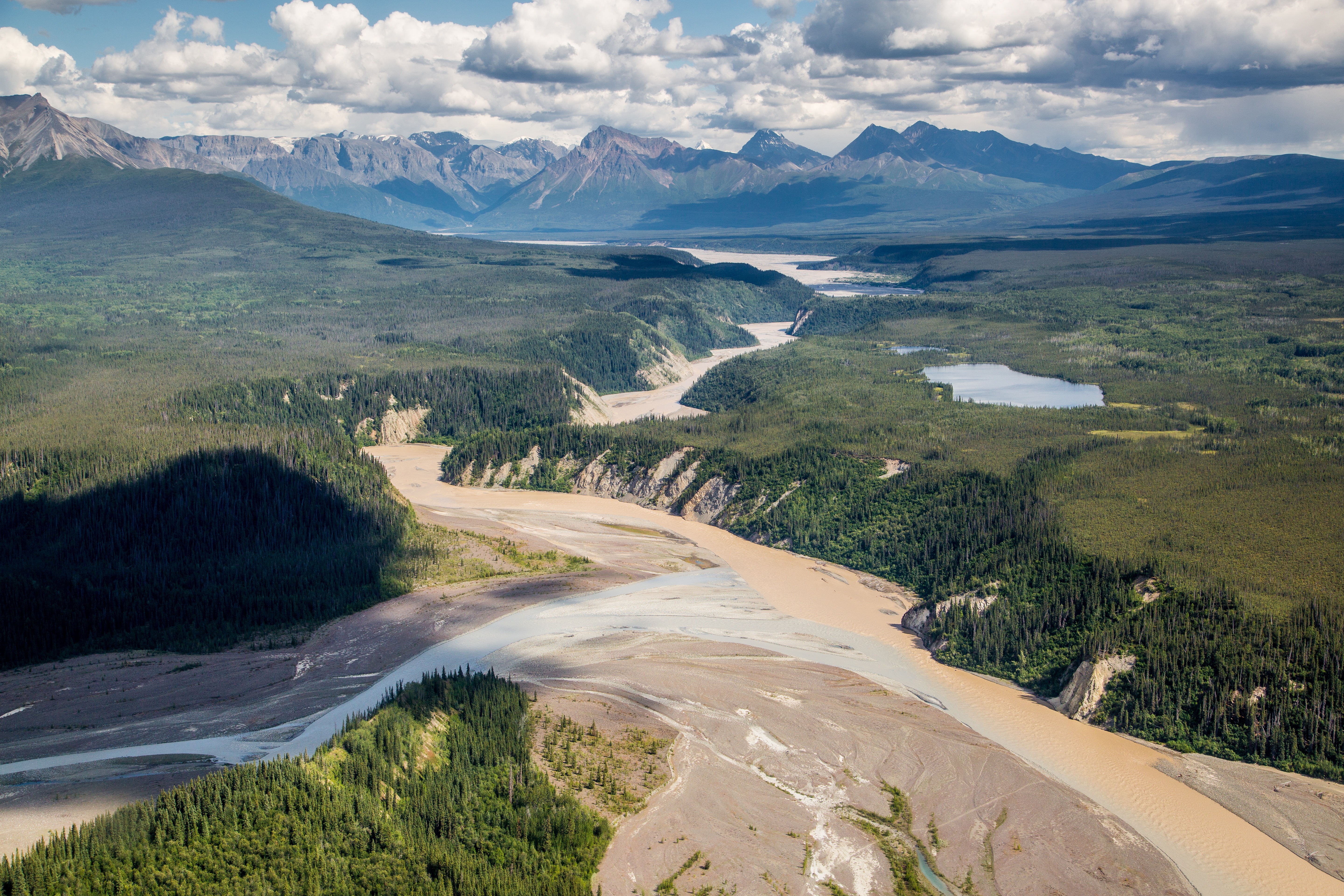 Free download high resolution image - free image free photo free stock image public domain picture -Confluence of Kennicott & Nizina rivers