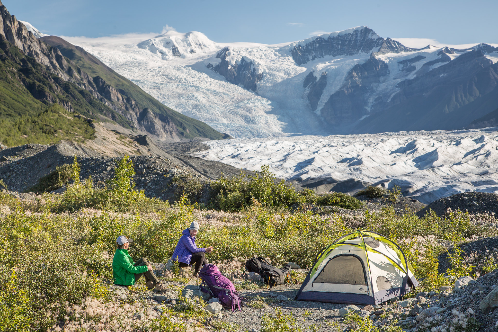 Free download high resolution image - free image free photo free stock image public domain picture -Camping along the Root Glacier