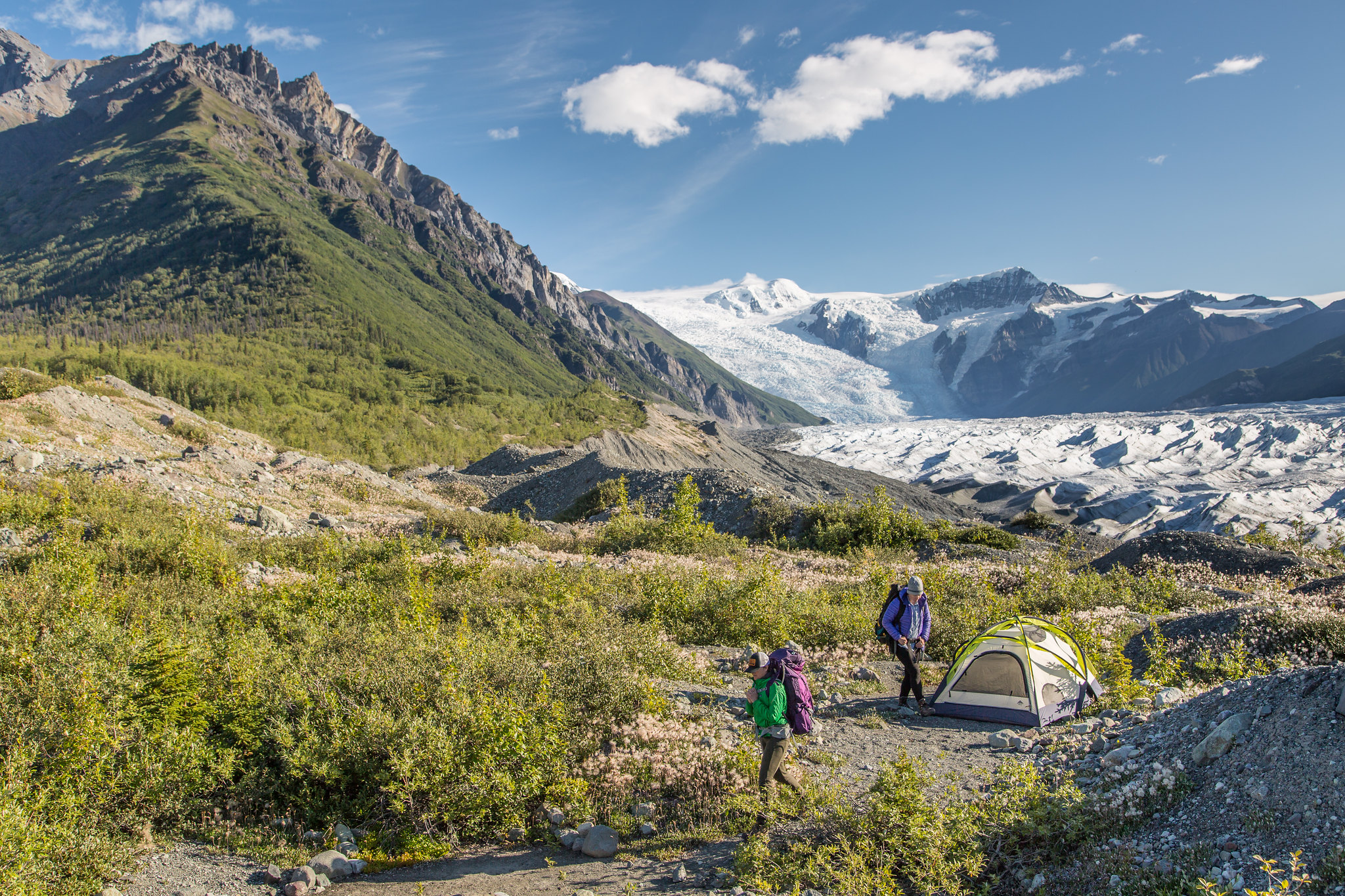 Free download high resolution image - free image free photo free stock image public domain picture -Camping along the Root Glacier